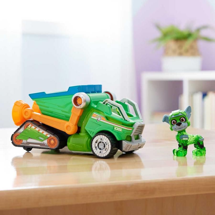 Великий рятувальний автомобіль Paw Patrol Великі вантажівки з водієм Роккі (SM17776/5000)