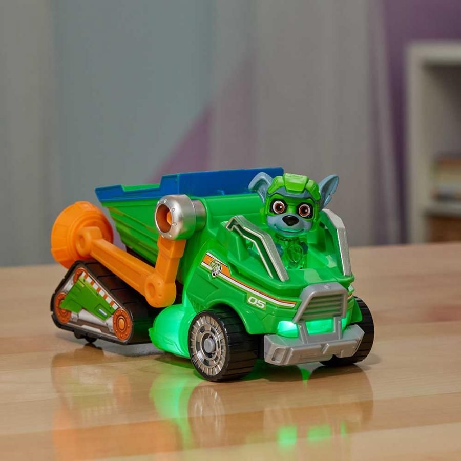Великий рятувальний автомобіль Paw Patrol Великі вантажівки з водієм Роккі (SM17776/5000)