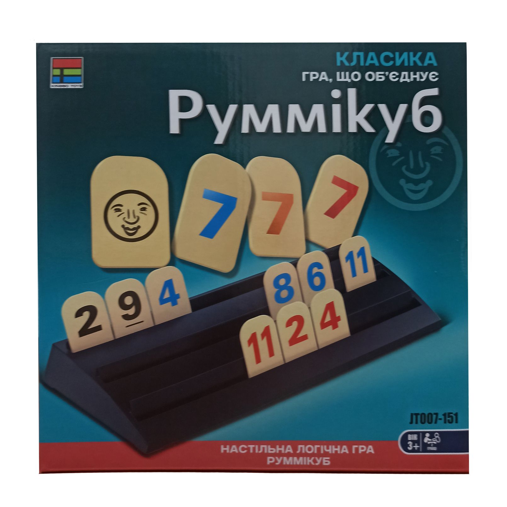 Настільна гра Kingso Toys Руммікуб (JT007-151)
