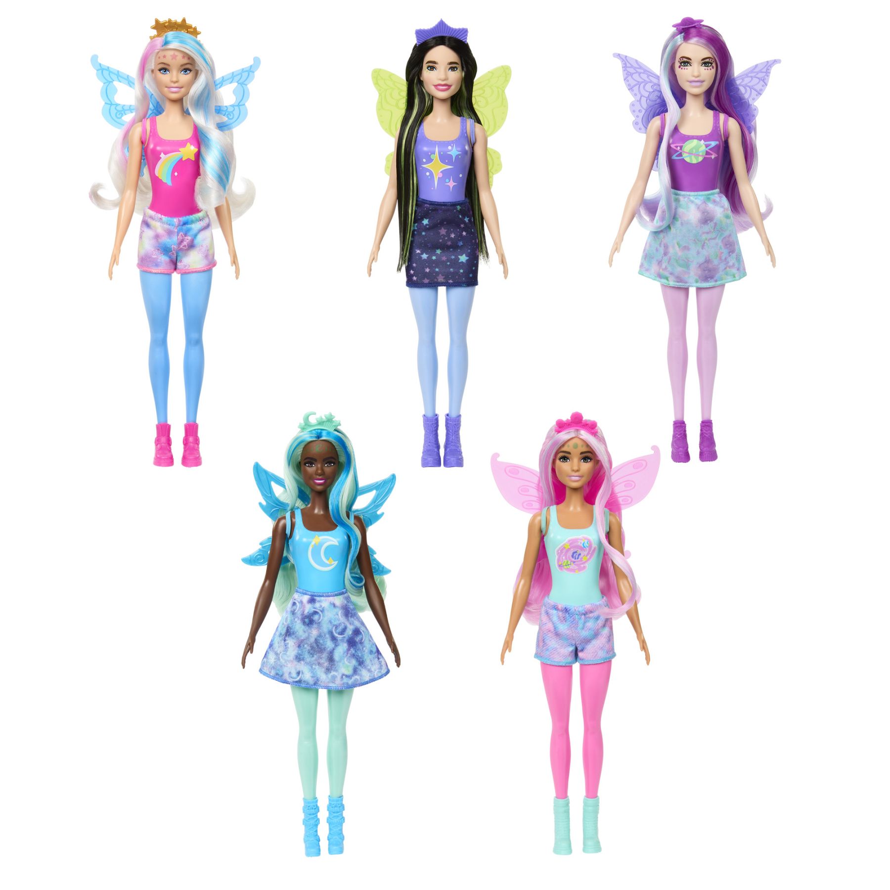 Лялька Barbie ​Color reveal Галактична краса сюрприз (HJX61)
