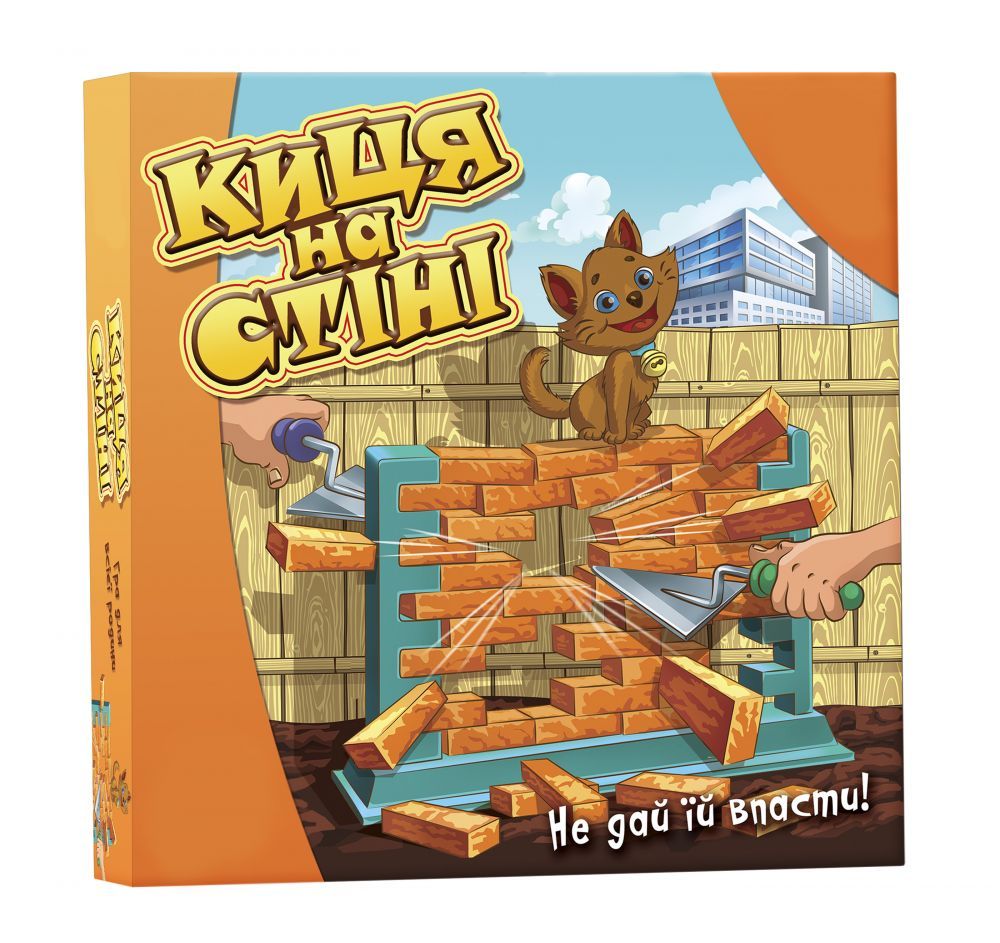 Настільна гра DGT-Games Киця на стіні (2252_C)