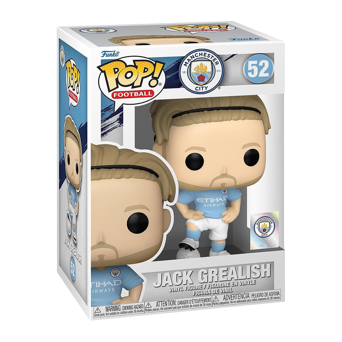 Ігрова фігурка Funko Pор Football Манчестер сіті Джек Гріліш (67395)