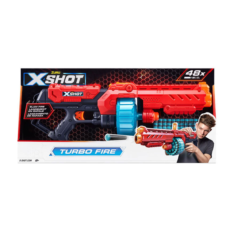 Швидкострільний бластер X-Shot Red Excel Turbo Fire (36270R)