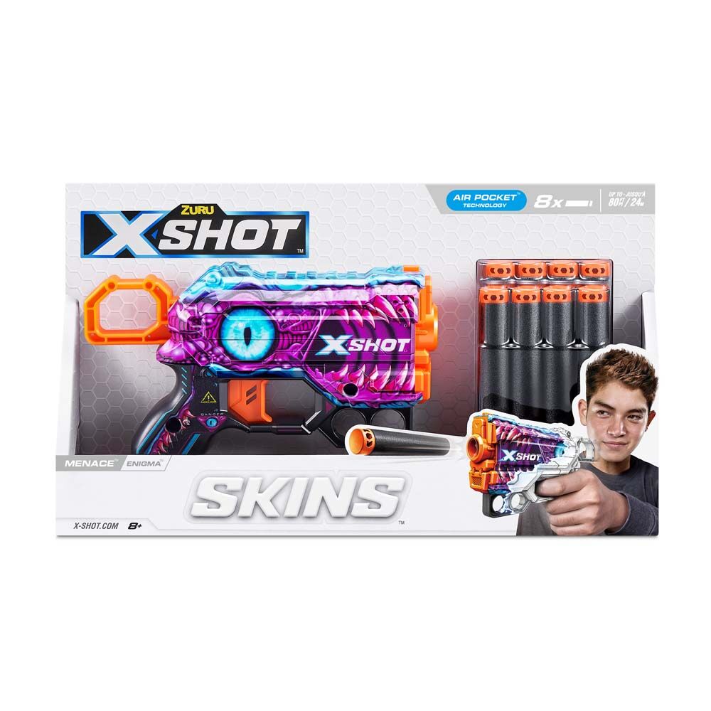 Швидкострільний бластер X-Shot Skins Menace Enigma (36515L)
