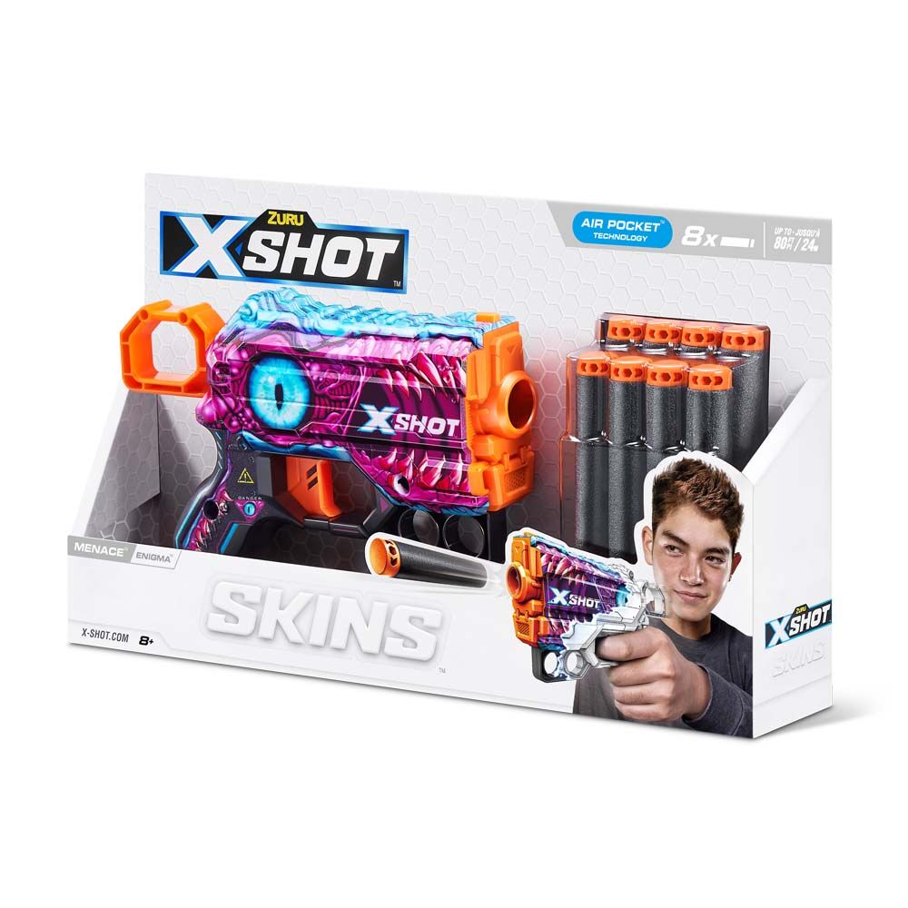 Швидкострільний бластер X-Shot Skins Menace Enigma (36515L)