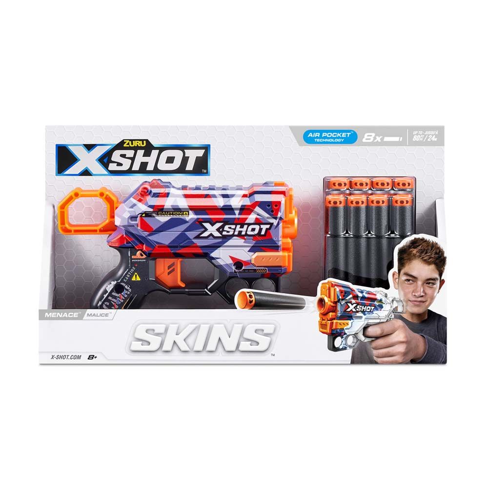 Швидкострільний бластер X-Shot Skins Menace Malice (36515M)
