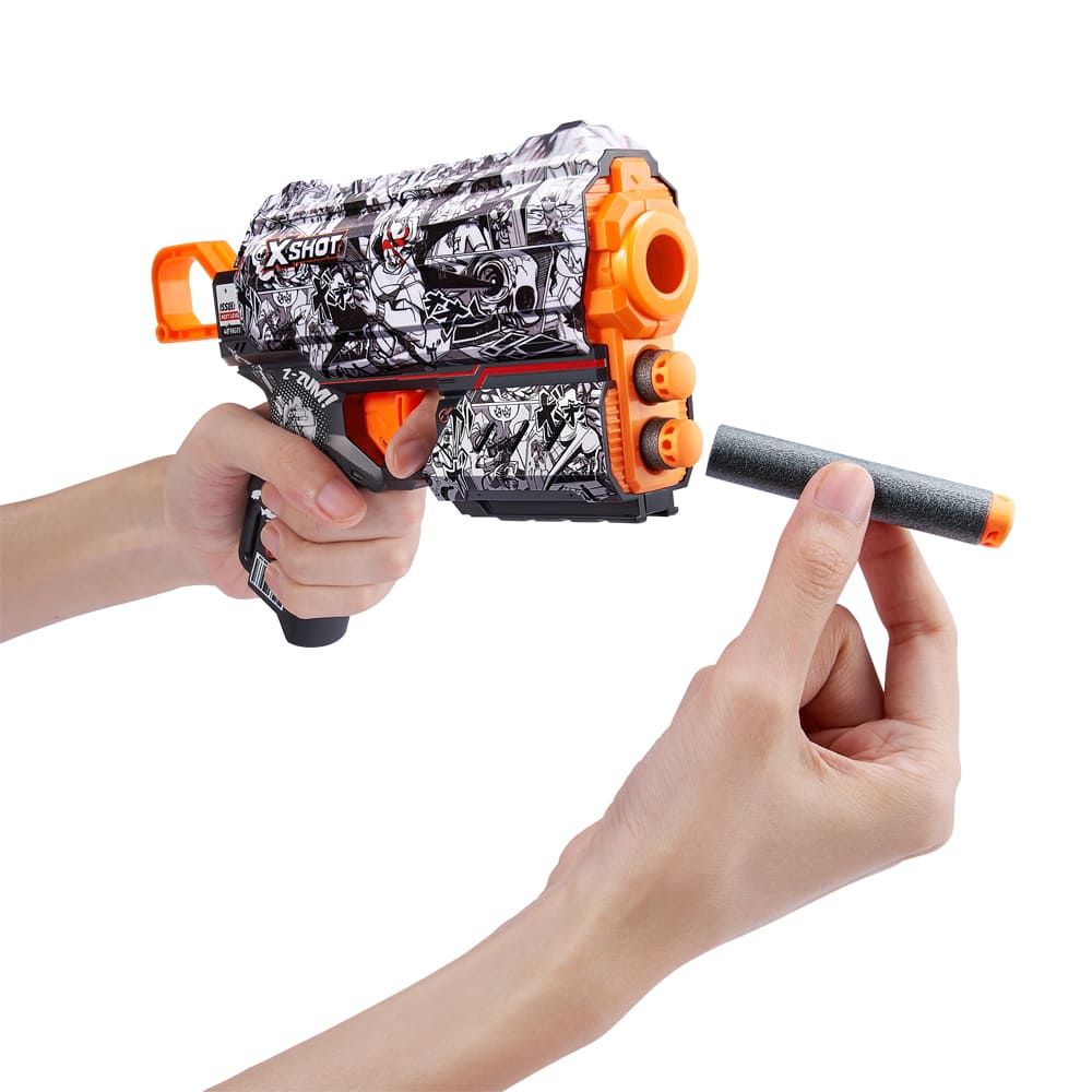 Швидкострільний бластер X-Shot Skins Flux Illustrate (36516D)