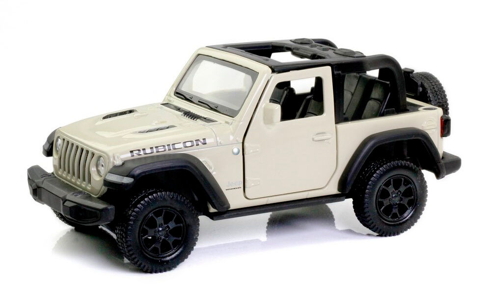 Автомодель Uni-Fortune Jeep Rubicon 2021 з відкритим верхом зелений (554060NT)
