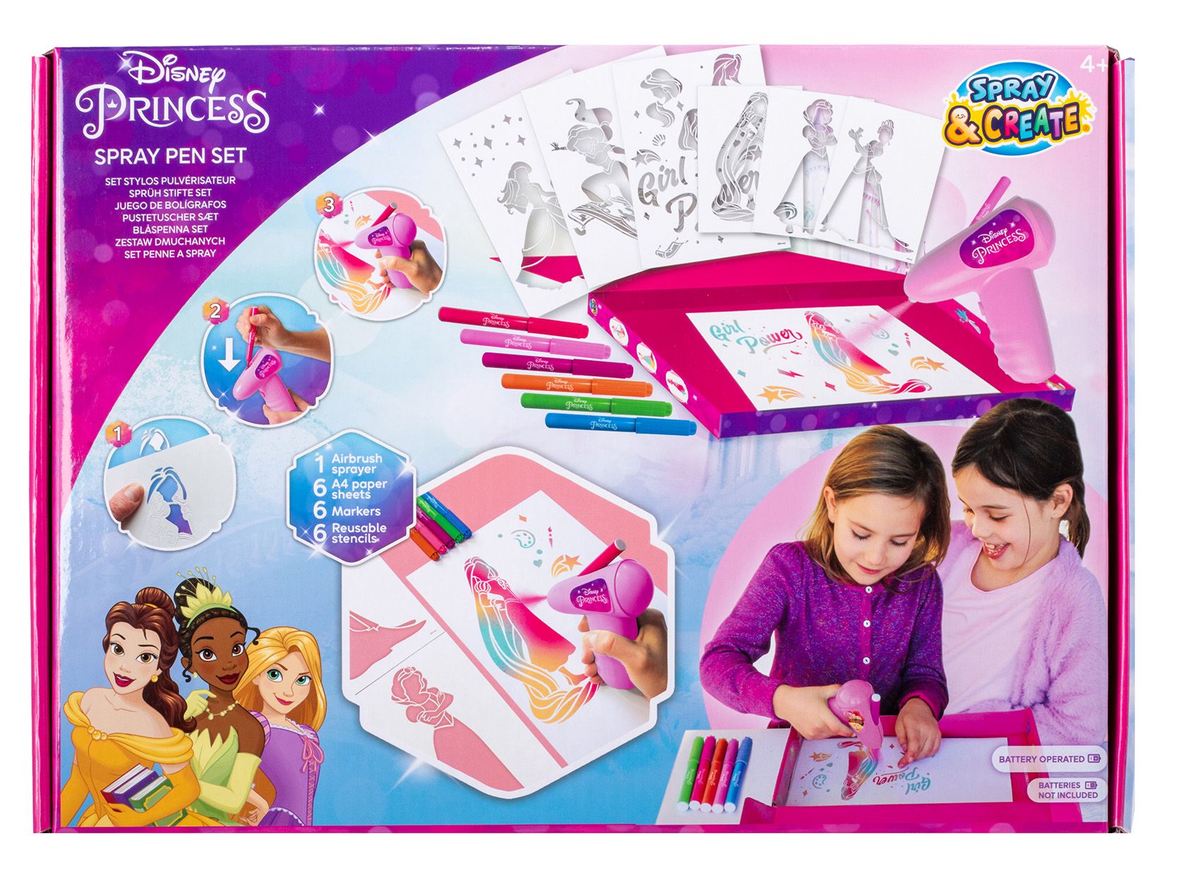 Набір спрей-ручок Disney Princess з розпилювачем (DP23369)