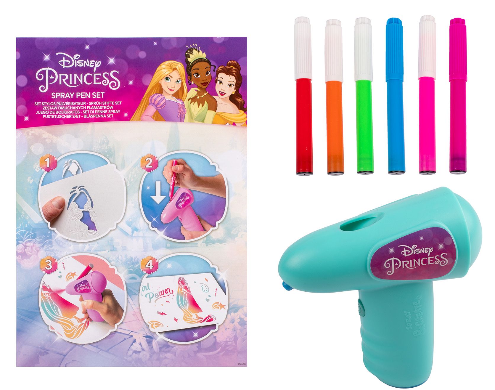 Набір спрей-ручок Disney Princess з розпилювачем (DP23369)