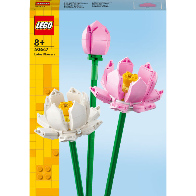 Конструктор LEGO Botanicals Квіти лотоса (40647)