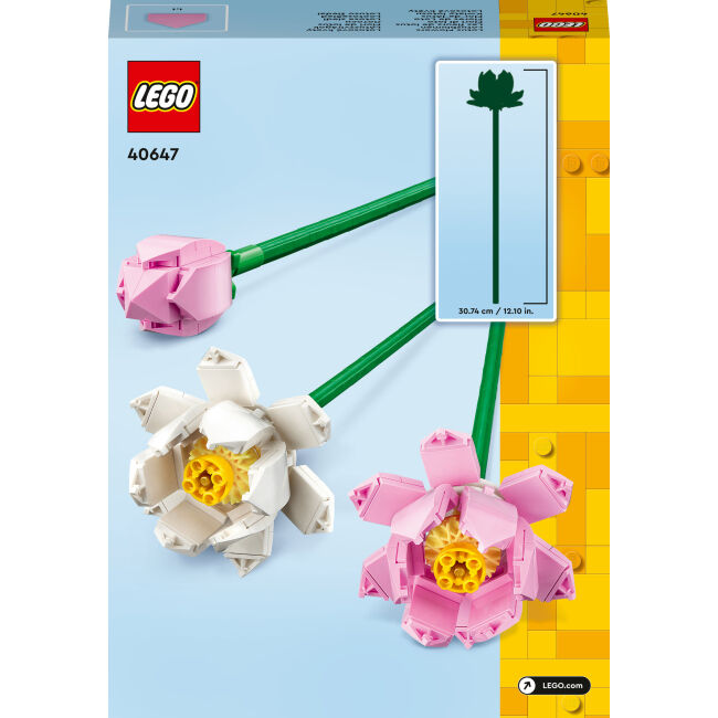 Конструктор LEGO Botanicals Квіти лотоса (40647)