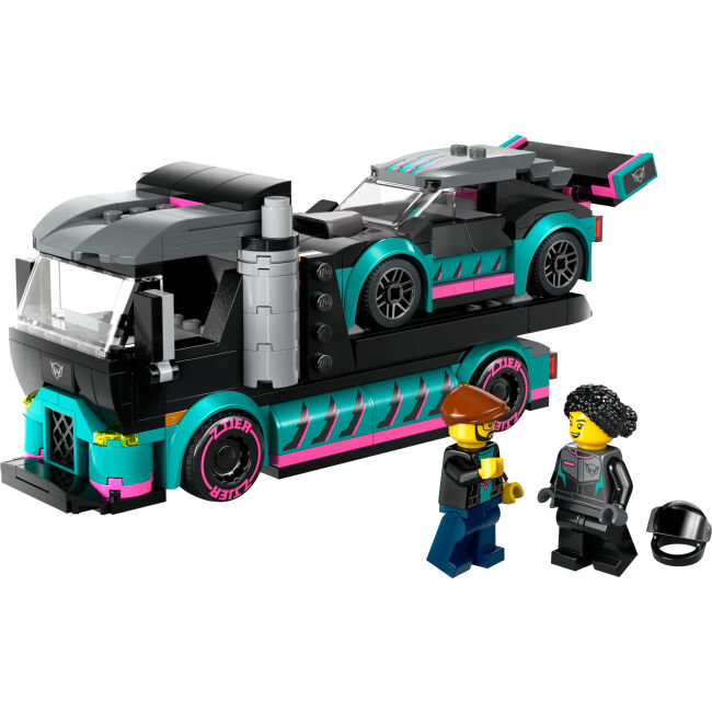 Конструктор LEGO City Автомобіль для перегонів й автовоз (60406)