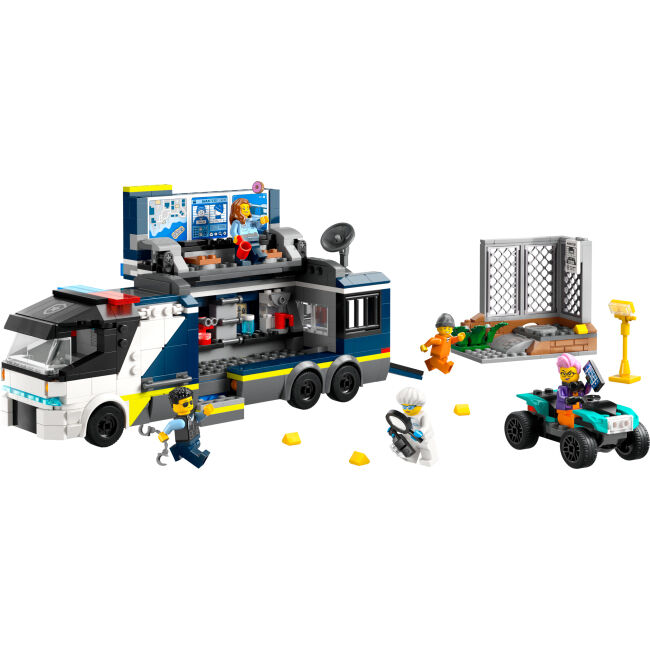Конструктор LEGO City Пересувна поліцейська криміналістична лабораторія (60418)