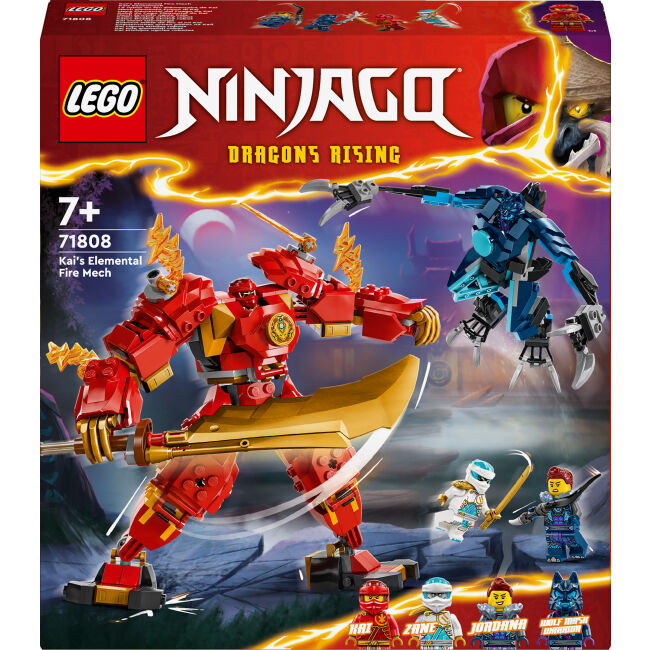 Конструктор NINJAGO Робот вогняної стихії Кая