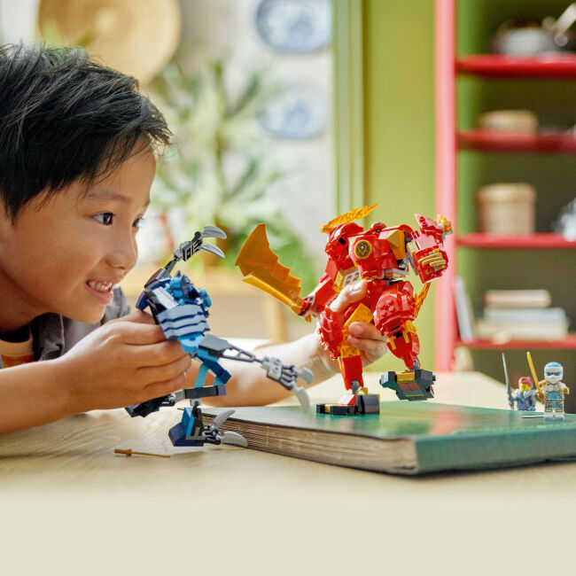 Конструктор NINJAGO Робот вогняної стихії Кая