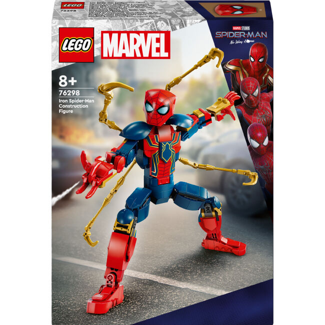 Конструктор LEGO Marvel Фігурка Залізної Людини-Павука для складання (76298)