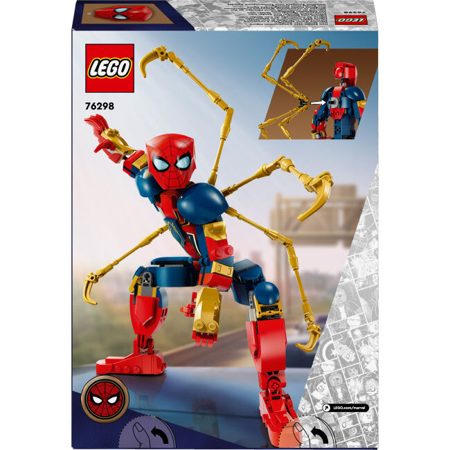Конструктор LEGO Marvel Фігурка Залізної Людини-Павука для складання (76298)
