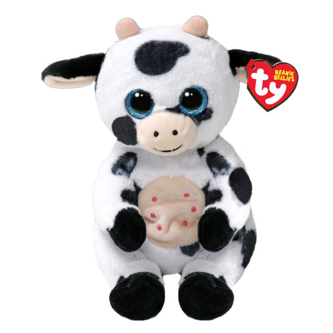 М'яка іграшка TY Beanie bellies Корова Cow 22 см (41287)