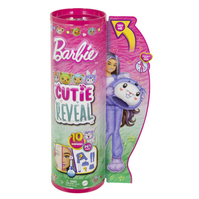 Лялька Barbie Cutie Reveal Чудове комбо Кролик в костюмі коали (HRK26)