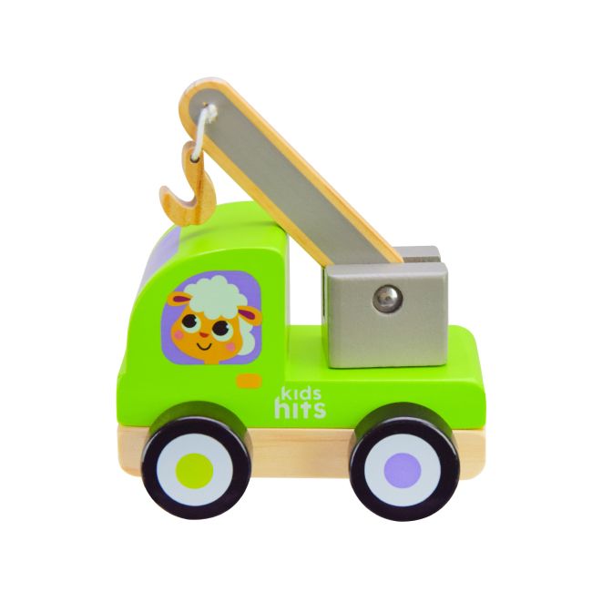 Дерев'яна іграшка Kids hits Wooden Building Set Crane (KH20/015)