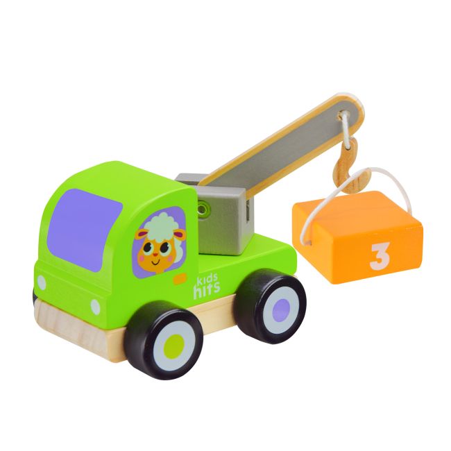 Дерев'яна іграшка Kids hits Wooden Building Set Crane (KH20/015)