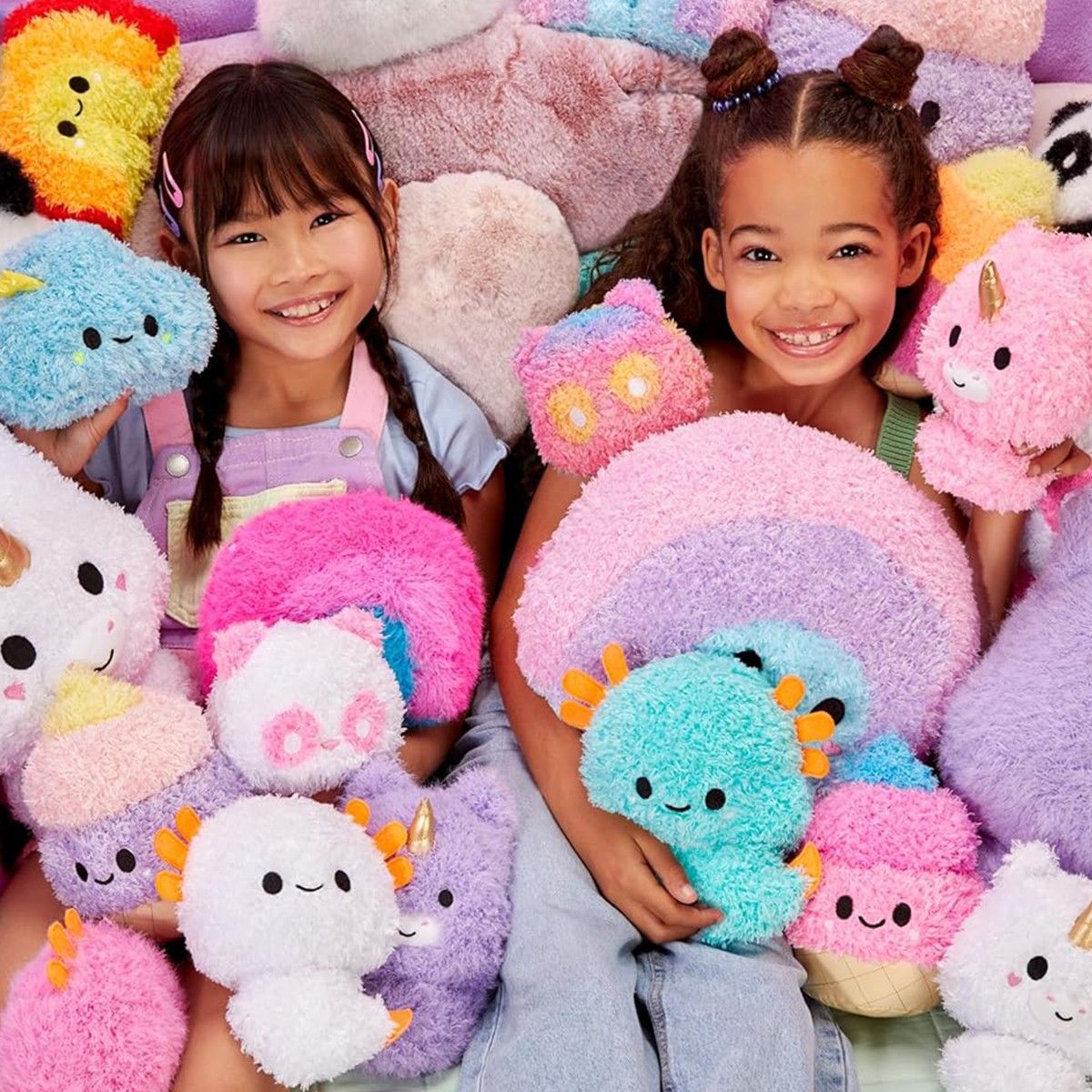 М’яка іграшка-антистрес FLUFFIE STUFFIEZ серії "Large Plush" - МОРОЗИВО