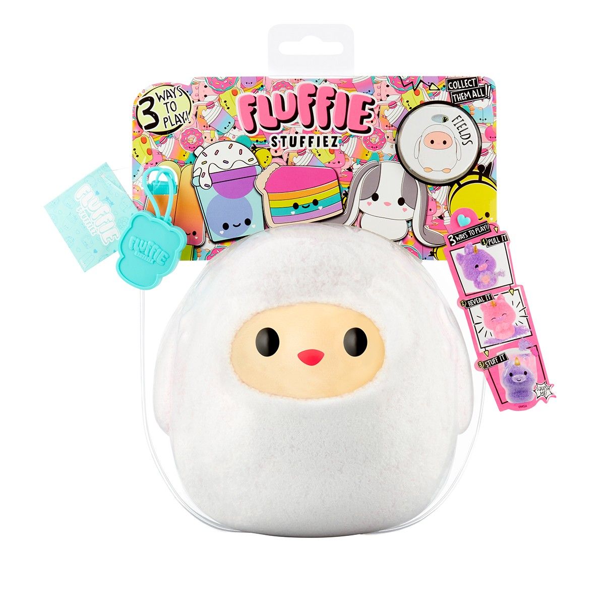 М’яка іграшка-антистрес FLUFFIE STUFFIEZ серії "Small Plush" – ОВЕЧКА