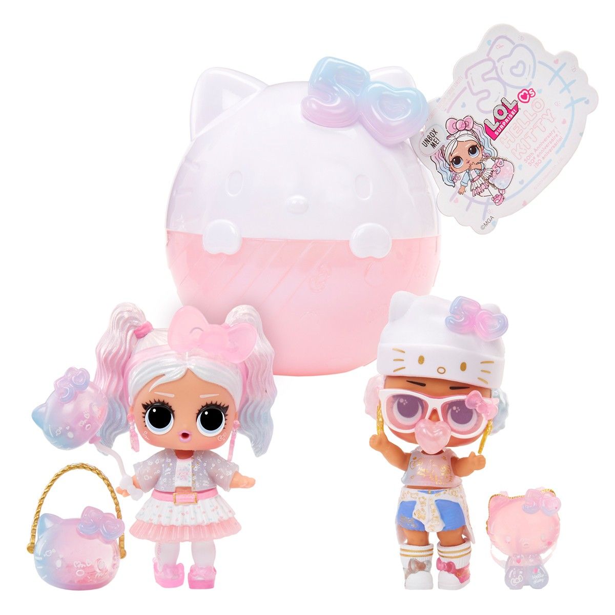 Ігровий набір з лялькою L.O.L.SURPRISE! серії "Loves Hello Kitty" – HELLO KITTY-СЮРПРИЗ (в ас., в диспл.)