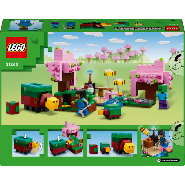 Конструктор LEGO Minecraft Квітучий вишневий сад (21260)