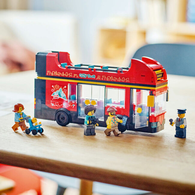 Конструктор LEGO City Червоний двоповерховий екскурсійний автобус (60407)