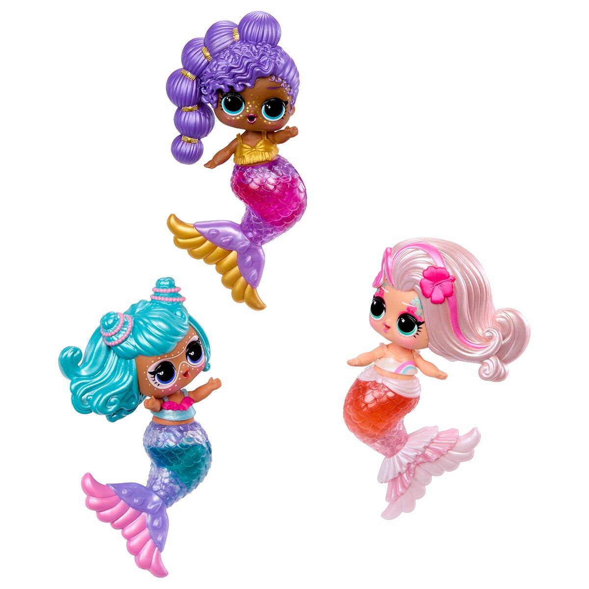 Ігровий набір з лялькою L.O.L. SURPRISE! серії "Mermaids! Makeover Magic" – МИЛІ РУСАЛОНЬКИ (в ас.)