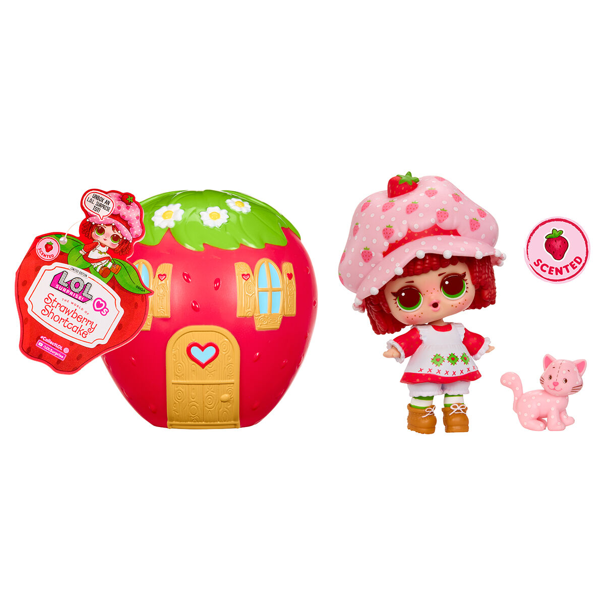 Ігровий набір з лялькою L.O.L. SURPRISE! серії "Loves Strawberry Shortcake" – ШАРЛОТТА-СУНИЧКА ТА ДРУЗІ