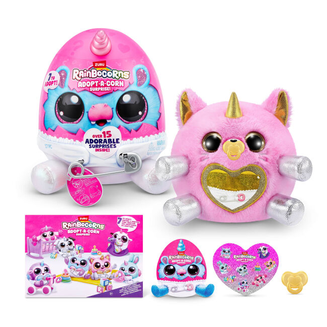 М'яка іграшка-сюрприз Rainbocorns-G​ Adopt-a-corn surprise (92105G)