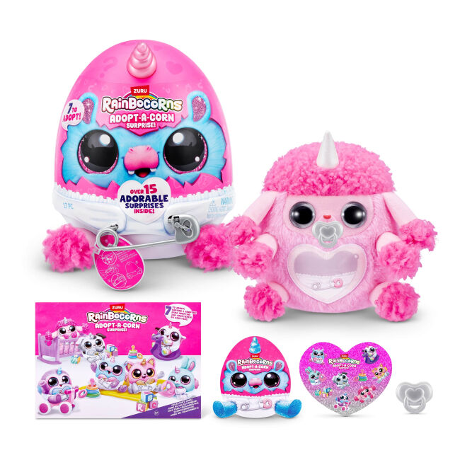 М'яка іграшка-сюрприз Rainbocorns-H Adopt-a-corn surprise (92105H)