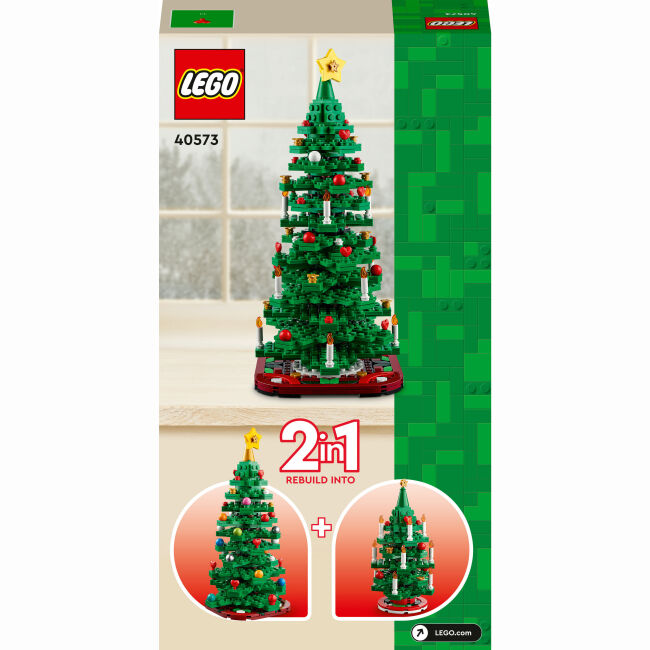 Конструктор LEGO Iconic Новорічна ялинка (40573)