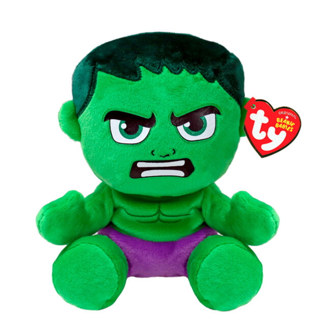 М’яка іграшка TY Marvel Халк 15 см (44004)