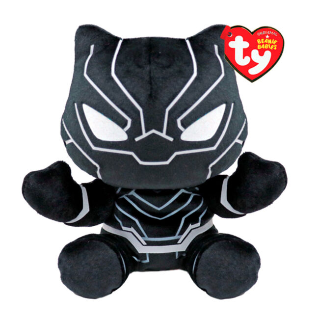 М’яка іграшка TY Marvel Чорна пантера 15 см (44000)