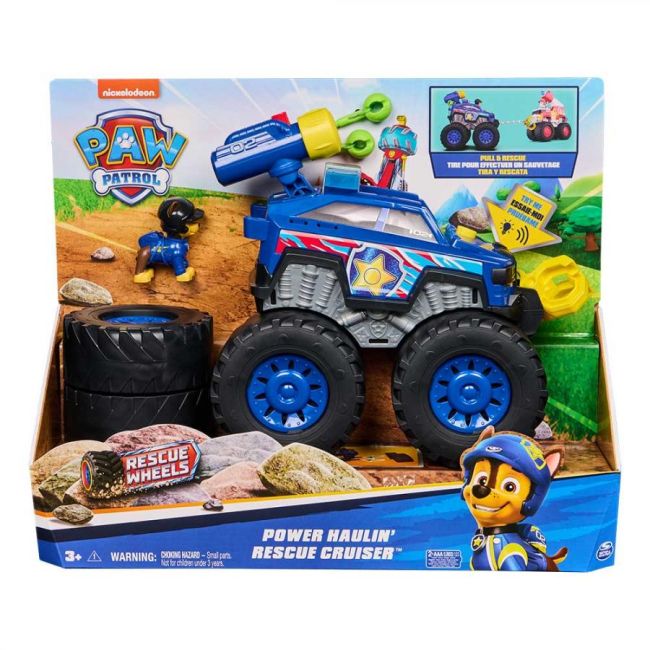 Ігровий набір Paw Patrol Rescue Wheels Поліцейський автомобіль Гонщика делюкс (SM17732/6070096)