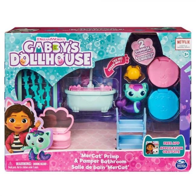 Ігровий набір Gabby's Dollhouse Спа-кімната (SM36203/6062036)