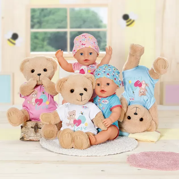 М'яка іграшка BABY BORN – ВЕДМЕДИК ТЕДДІ