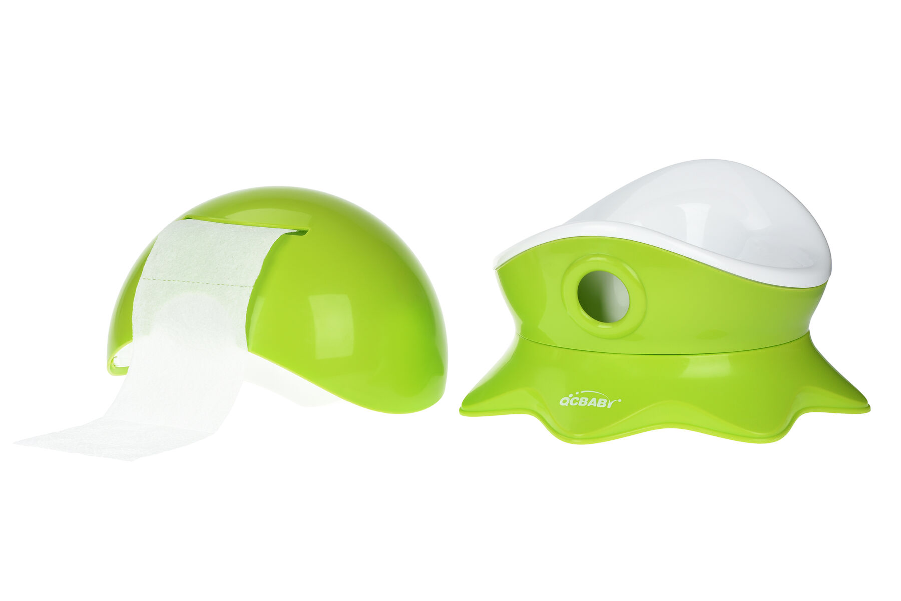 Дитячий горщик QCBABY Восьминіг QC9906green (зелений)