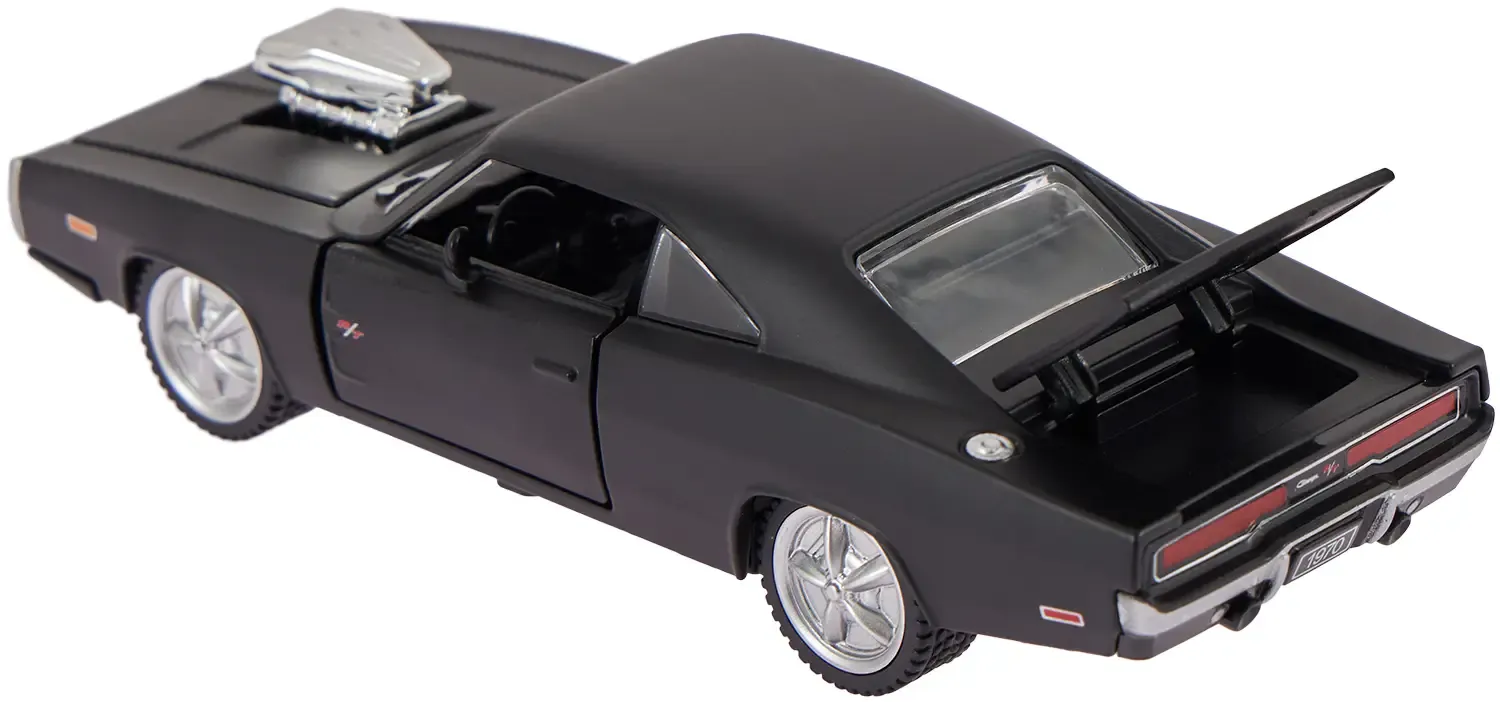 Машинка Rastar 1970 Dodge Charger R/T 1:36 Чорний