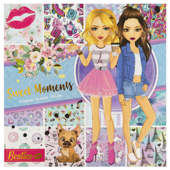 Блокнот для дизайну Besties Sweet Moments (961033)