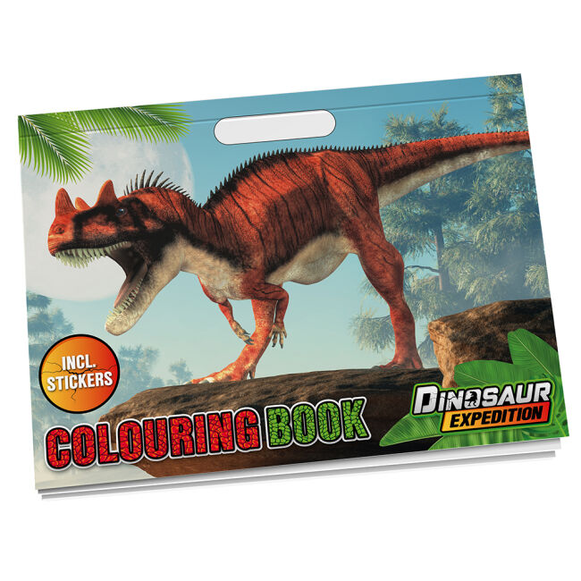 Розмальовка Moxy Dinosaur expedition зі стікерами (961028)