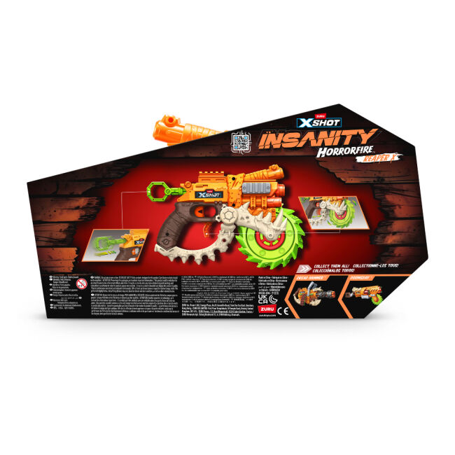 Бластер X-Shot Insanity horrorfire Reaper-x (36730)