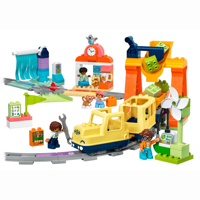 Конструктор LEGO DUPLO Town Великий інтерактивний громадський потяг (10428)