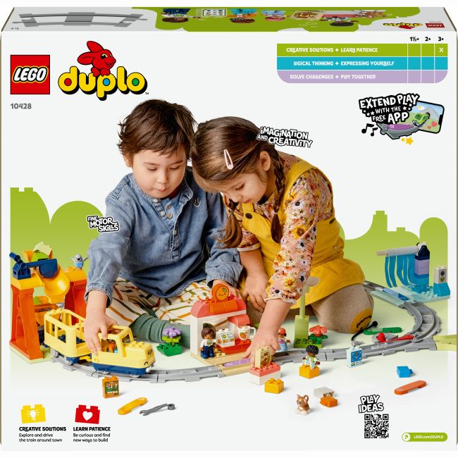Конструктор LEGO DUPLO Town Великий інтерактивний громадський потяг (10428)