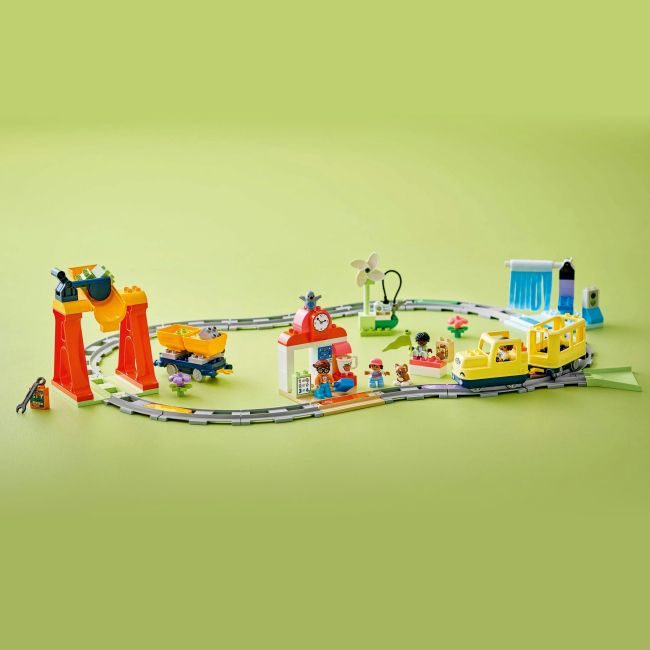 Конструктор LEGO DUPLO Town Великий інтерактивний громадський потяг (10428)