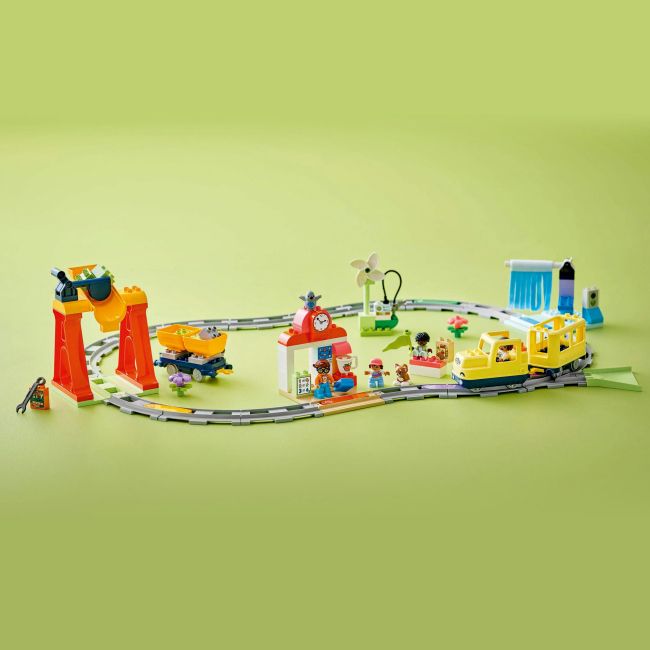 Конструктор LEGO DUPLO Town Великий інтерактивний громадський потяг (10428)